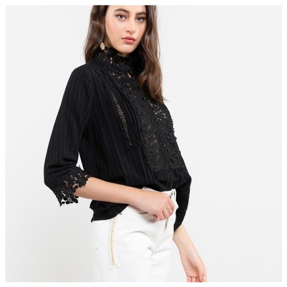 *RE-STOCK* Authentic “Infamous” POL Lace Top - Picture 7 of 13